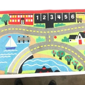 Melissa & Doug Activity Play Rug for Kids (36x39in)